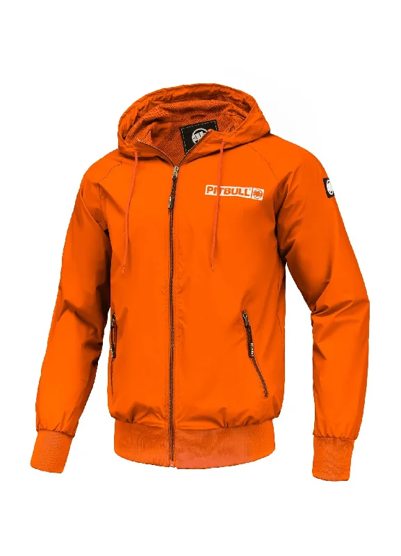 Men's transitional hooded jacket Athletic Logo