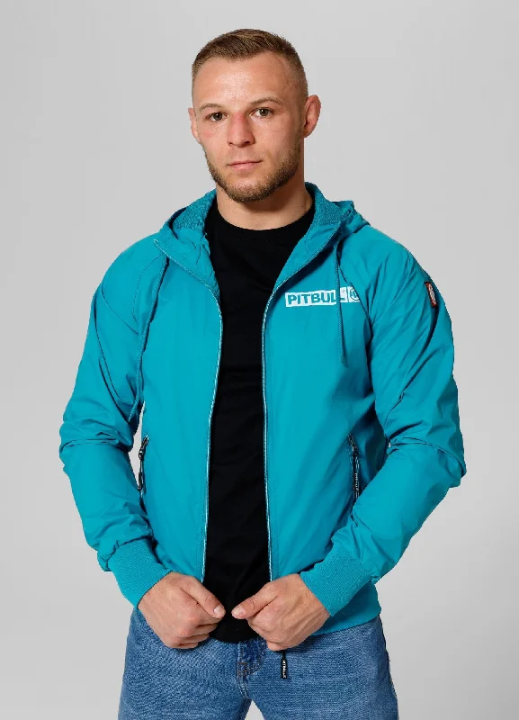 Men's transitional hooded jacket Athletic Logo