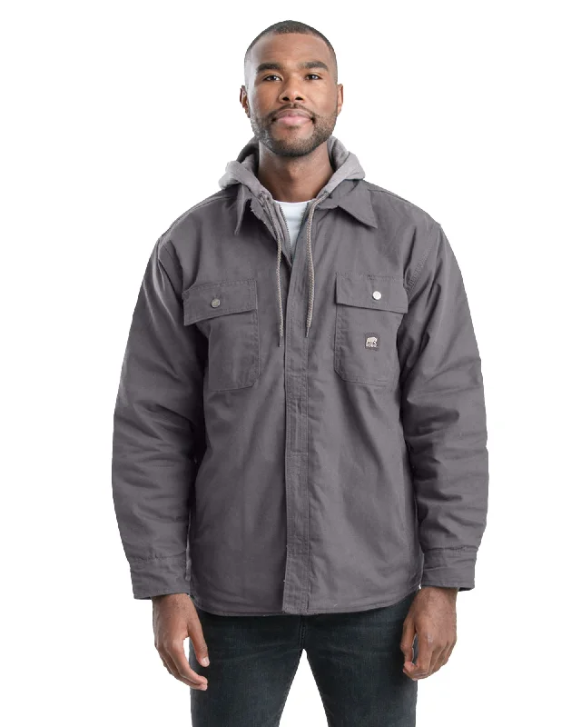 Heartland Duck Hooded Shirt Jacket