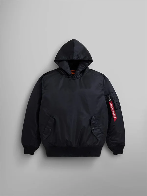 PULL-OVER MA-1 JACKET HOODIE