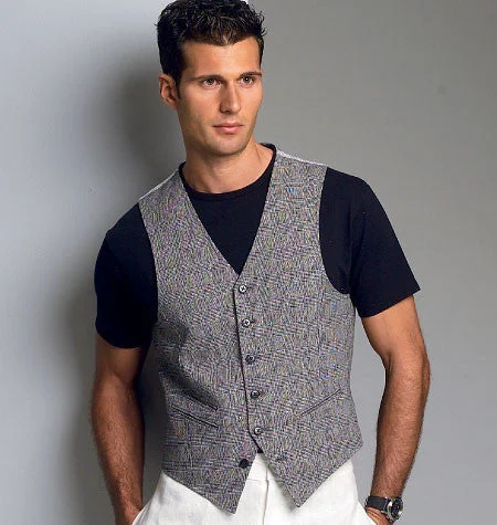 Vogue Pattern 8987 Men's Waistcoat | Average