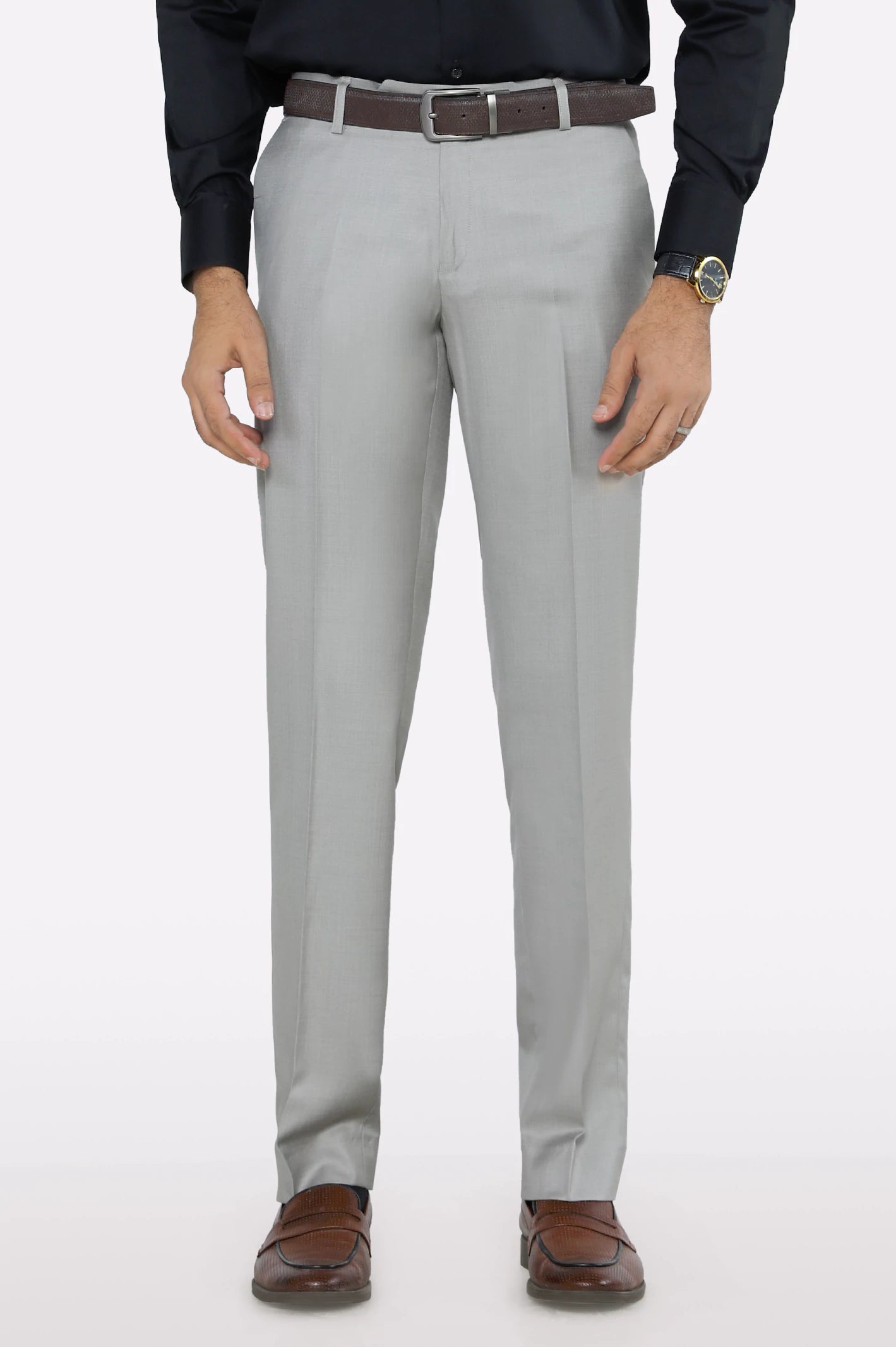 Fawn Smart Fit Formal Trouser