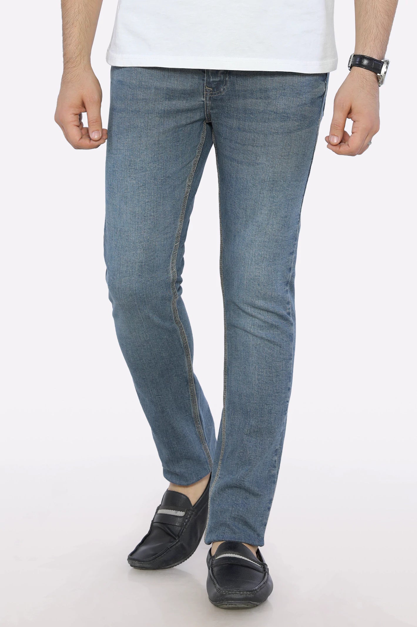 Light Blue Slim Fit Jeans