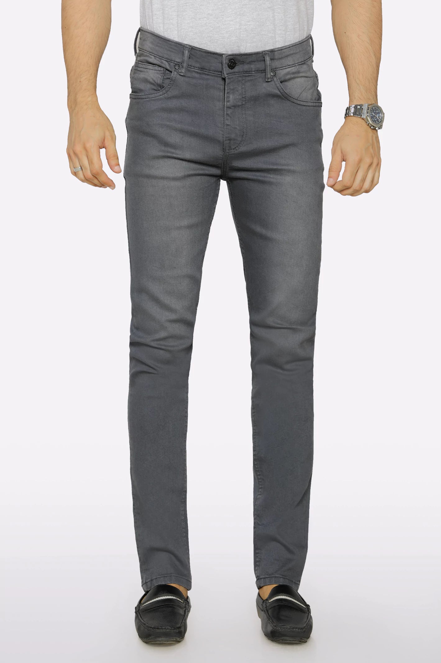 Grey Slim Fit Jeans