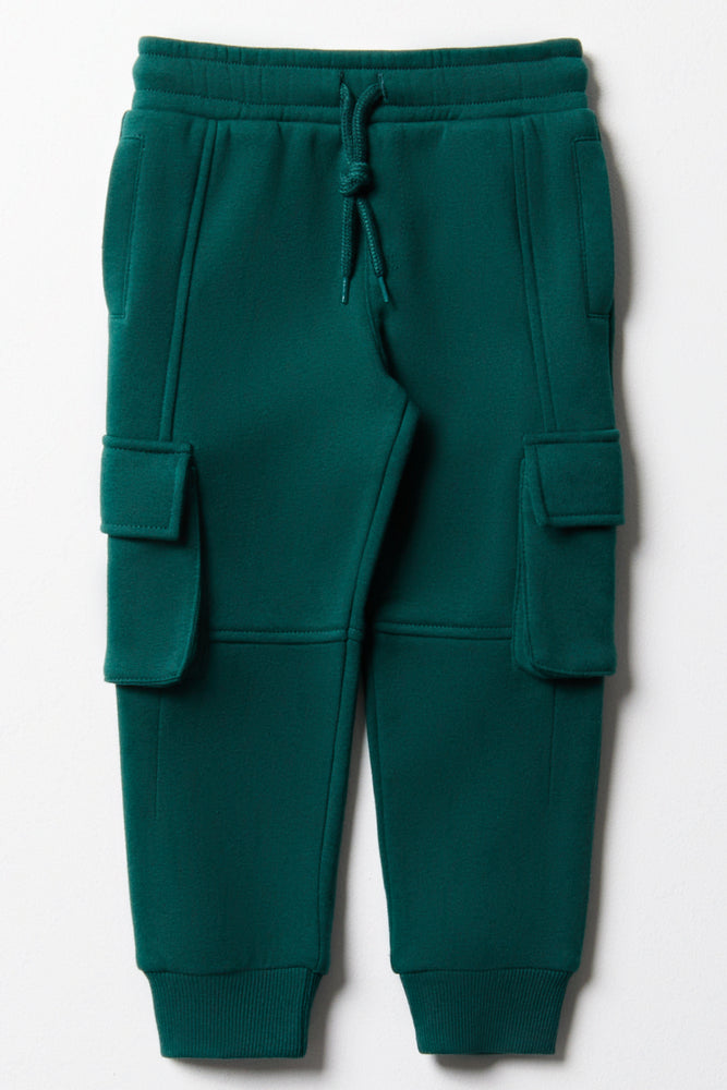 Cargo Trackpants Green