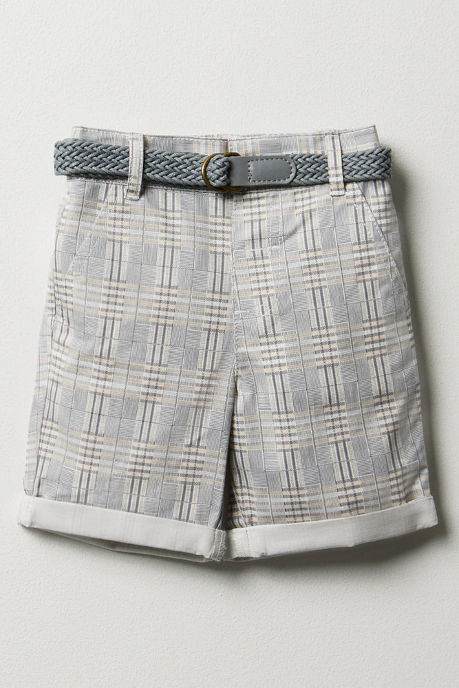 Check Styled Chino Shorts