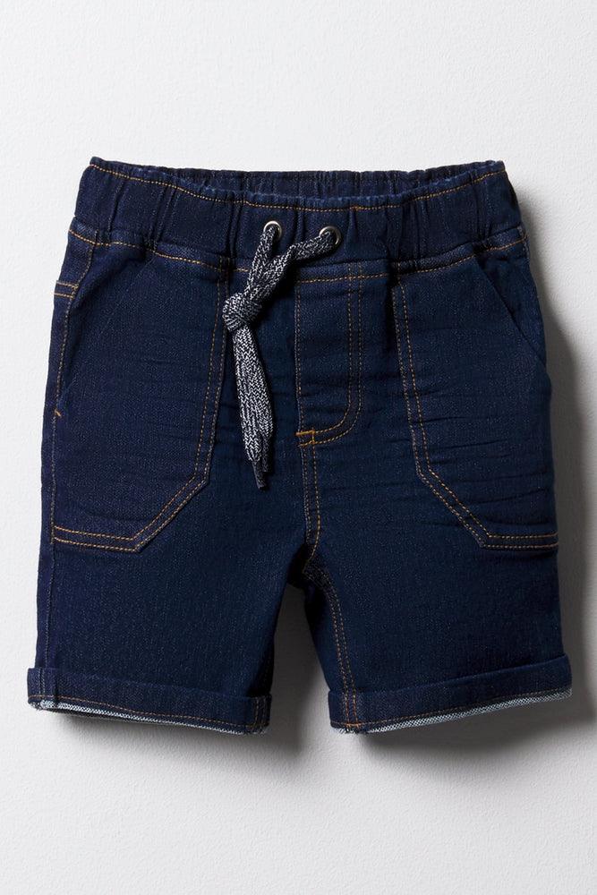 Denim Shorts Dark Blue