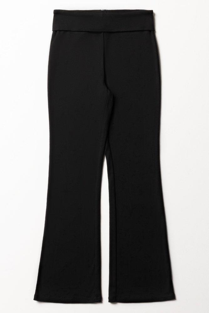 Flare Leggings Black