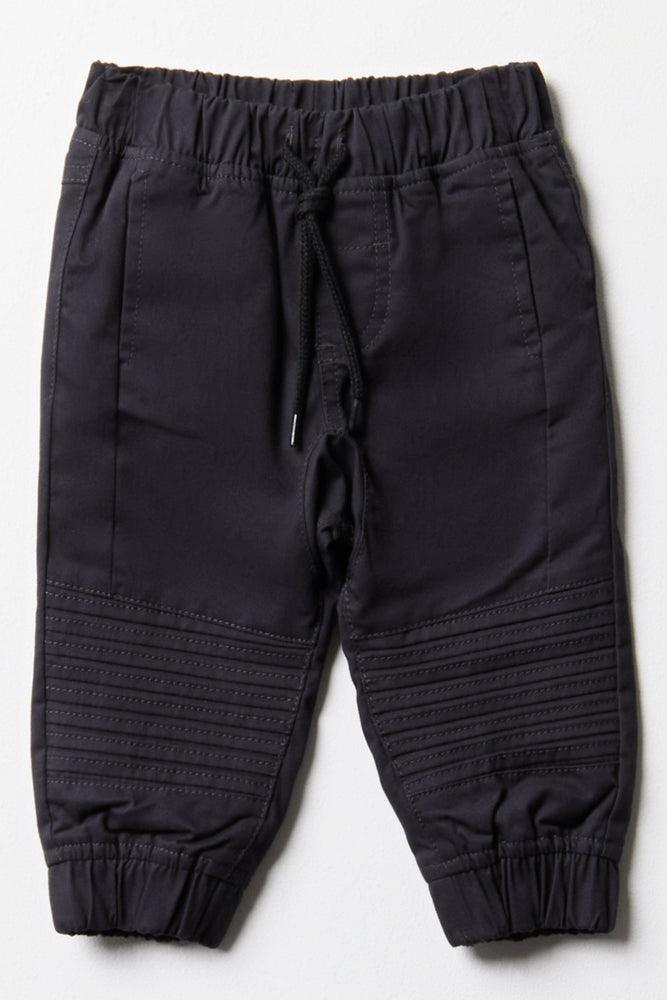 Lined Jogger Pants Black