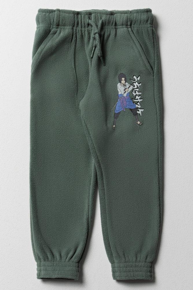 Naruto Trackpants Olive Green