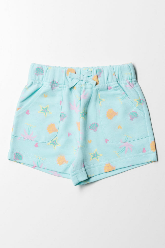 Shorts Aqua