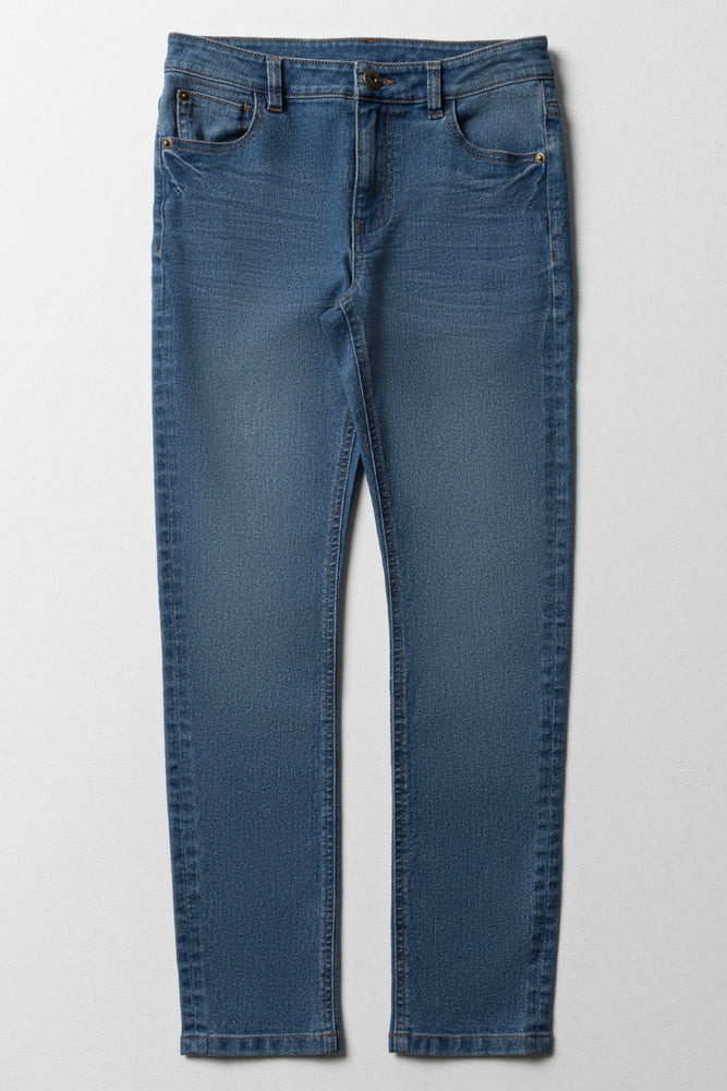 Skinny Denim Jeans Blue