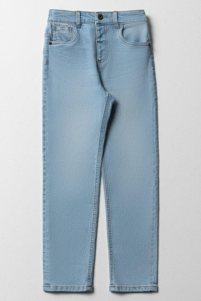 Skinny Denim Jeans Light Blue