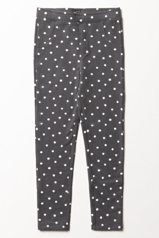 Spot Leggings Dark Grey